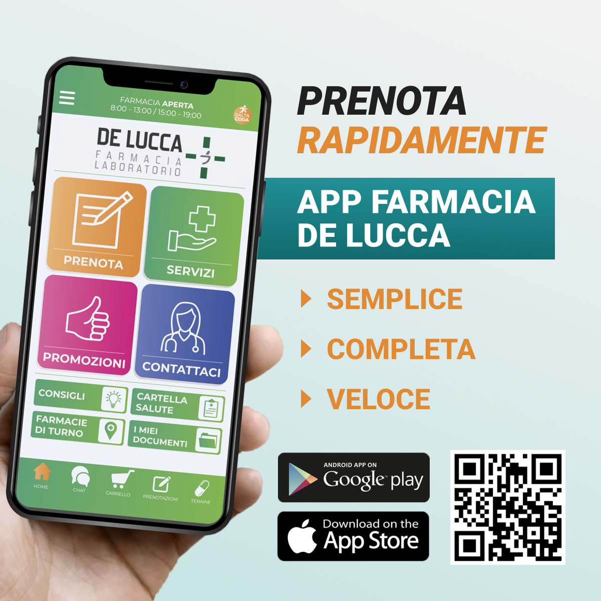 App Farmacia De Lucca: La Tua Farmacia Sempre in Tasca